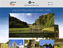 Tablet Screenshot of heritagecities.com